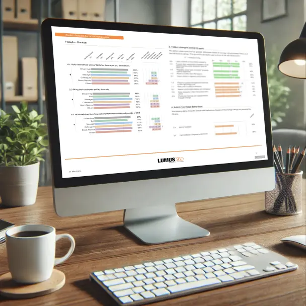 360 Degree Feedback Report Sample - Group Report