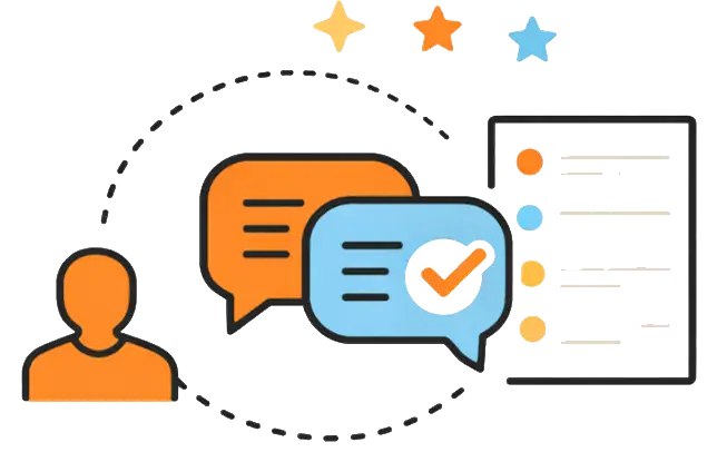 Icon representing What the Feedback Comments Said