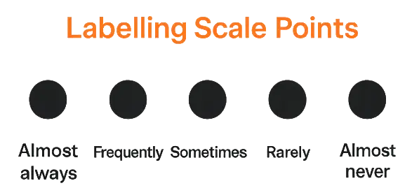 Labelling Scale Points